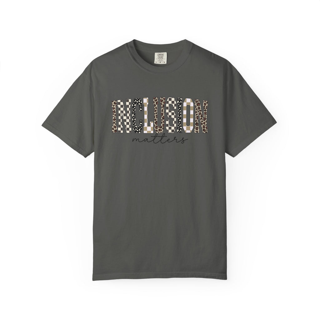 Inclusion Matters Patterned Letters