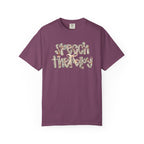 Floral Speech Letters Shirt