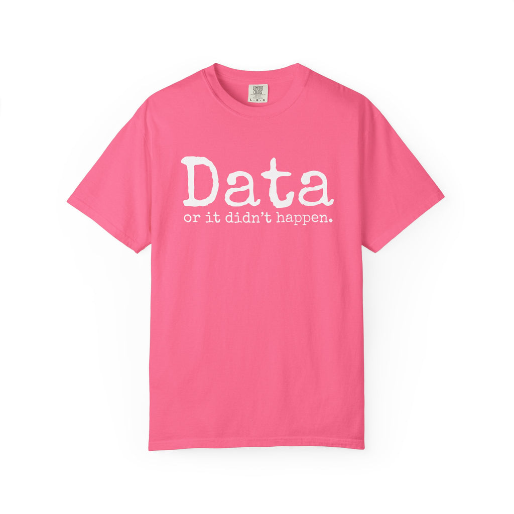 Data or it didn't happen
