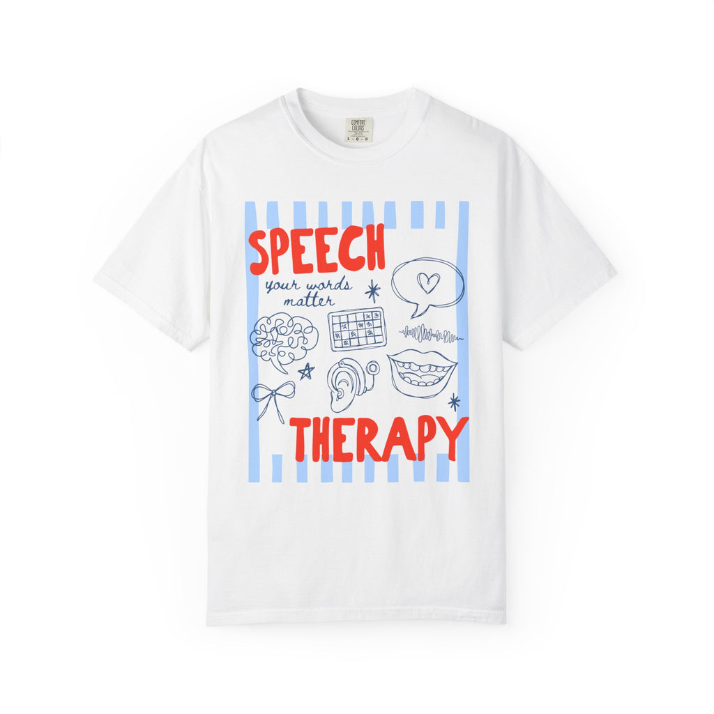 Speech Therapy Striped