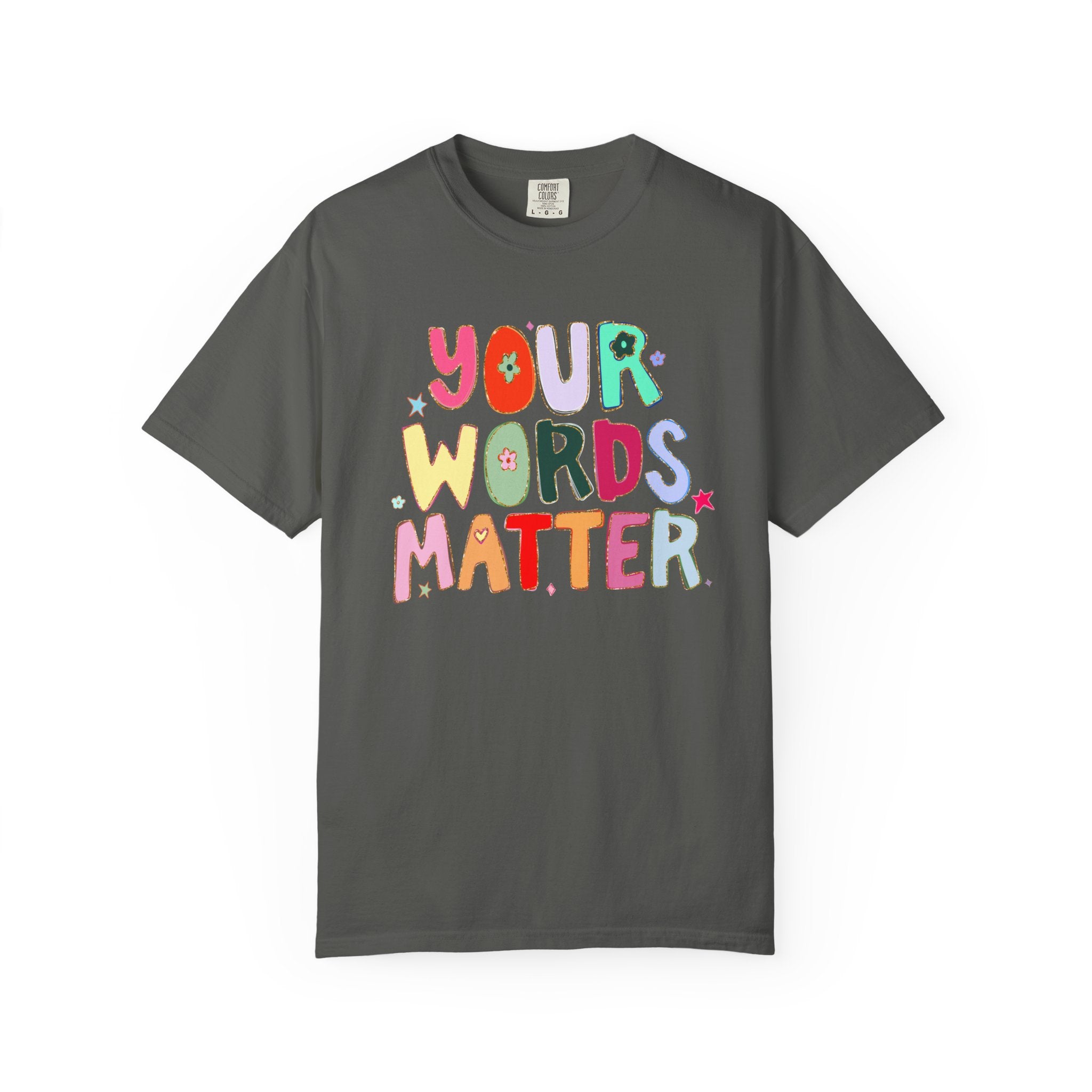 Your Words Matter Hand Drawn