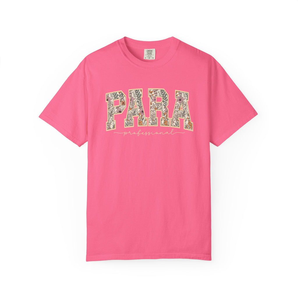 Paraprofessional Floral Shirt