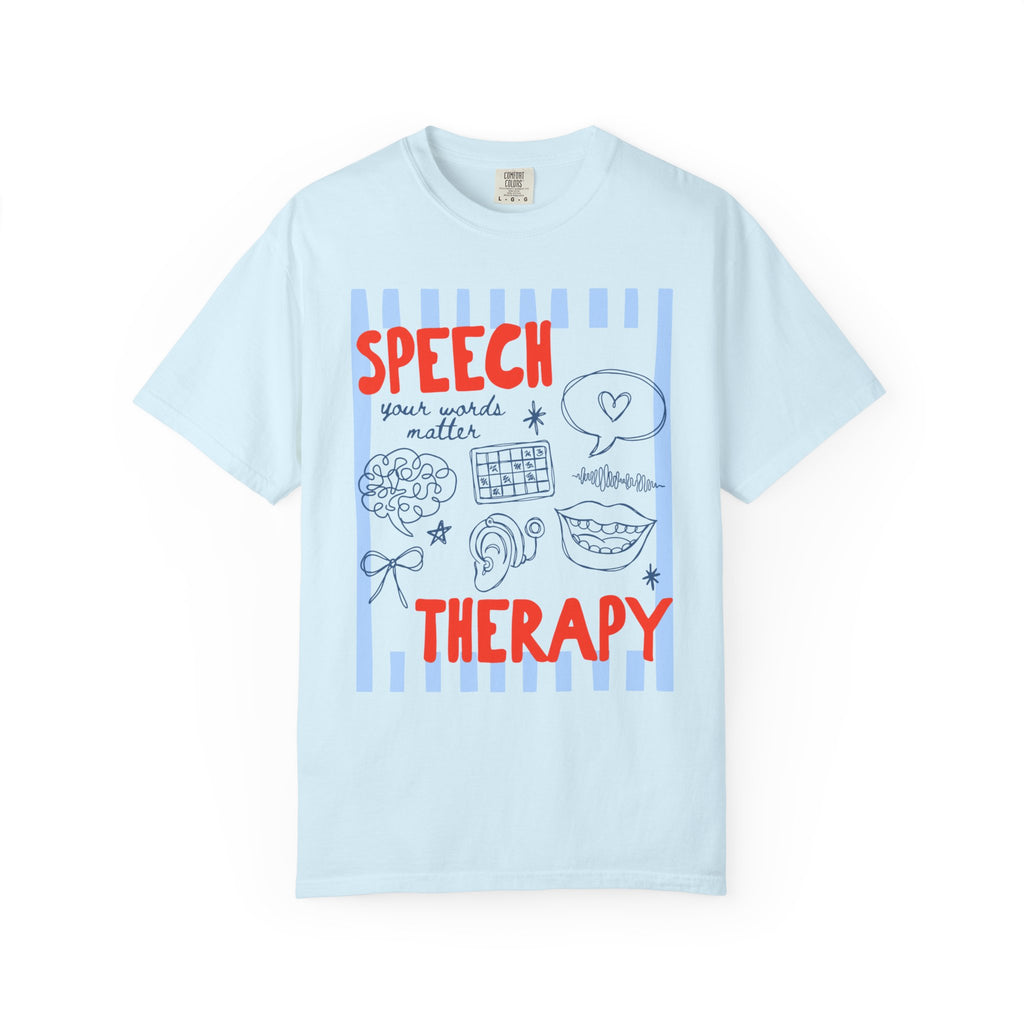 Speech Therapy Striped