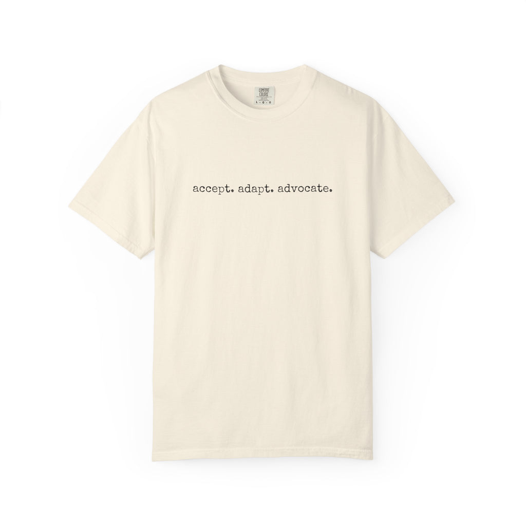 Accept. Adapt. Advocate.