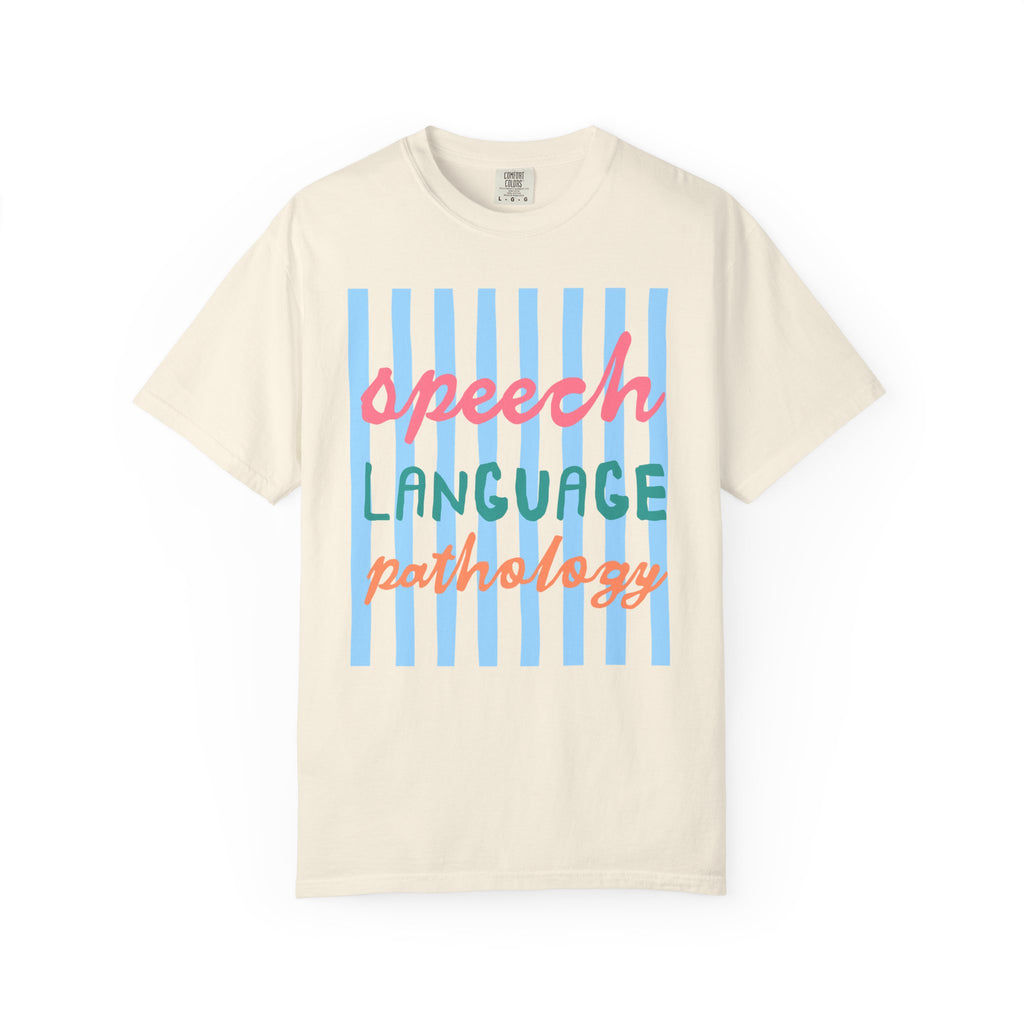 Speech Language Pathology Striped