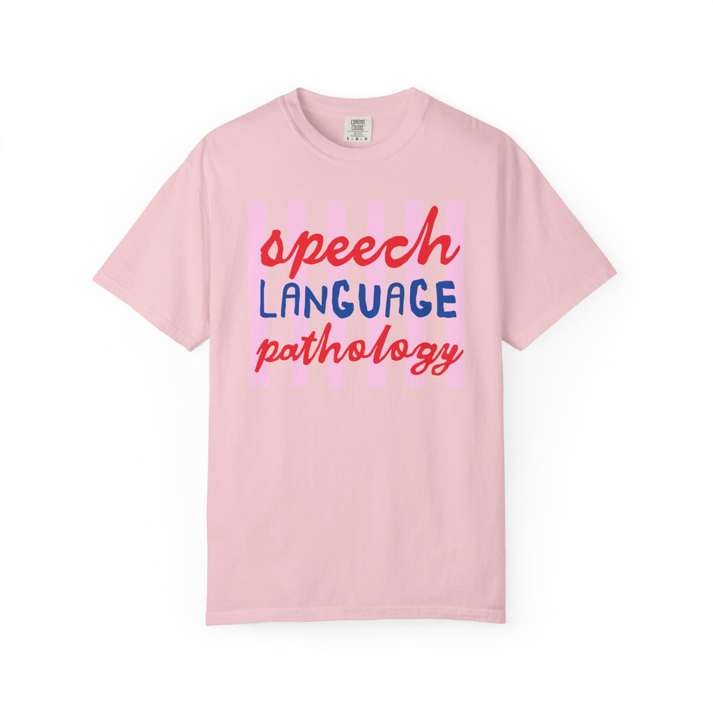 Speech Language Pathology Striped