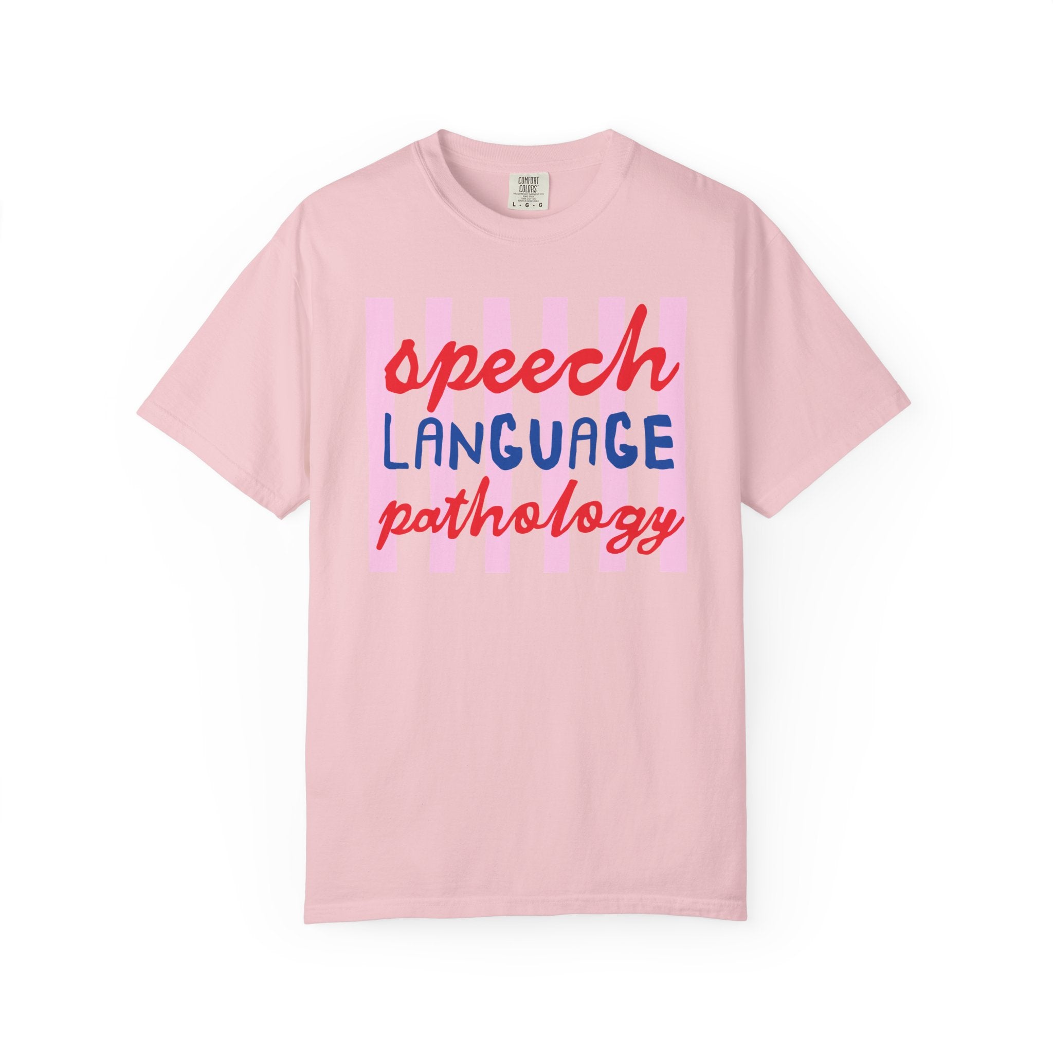Speech Language Pathology Striped