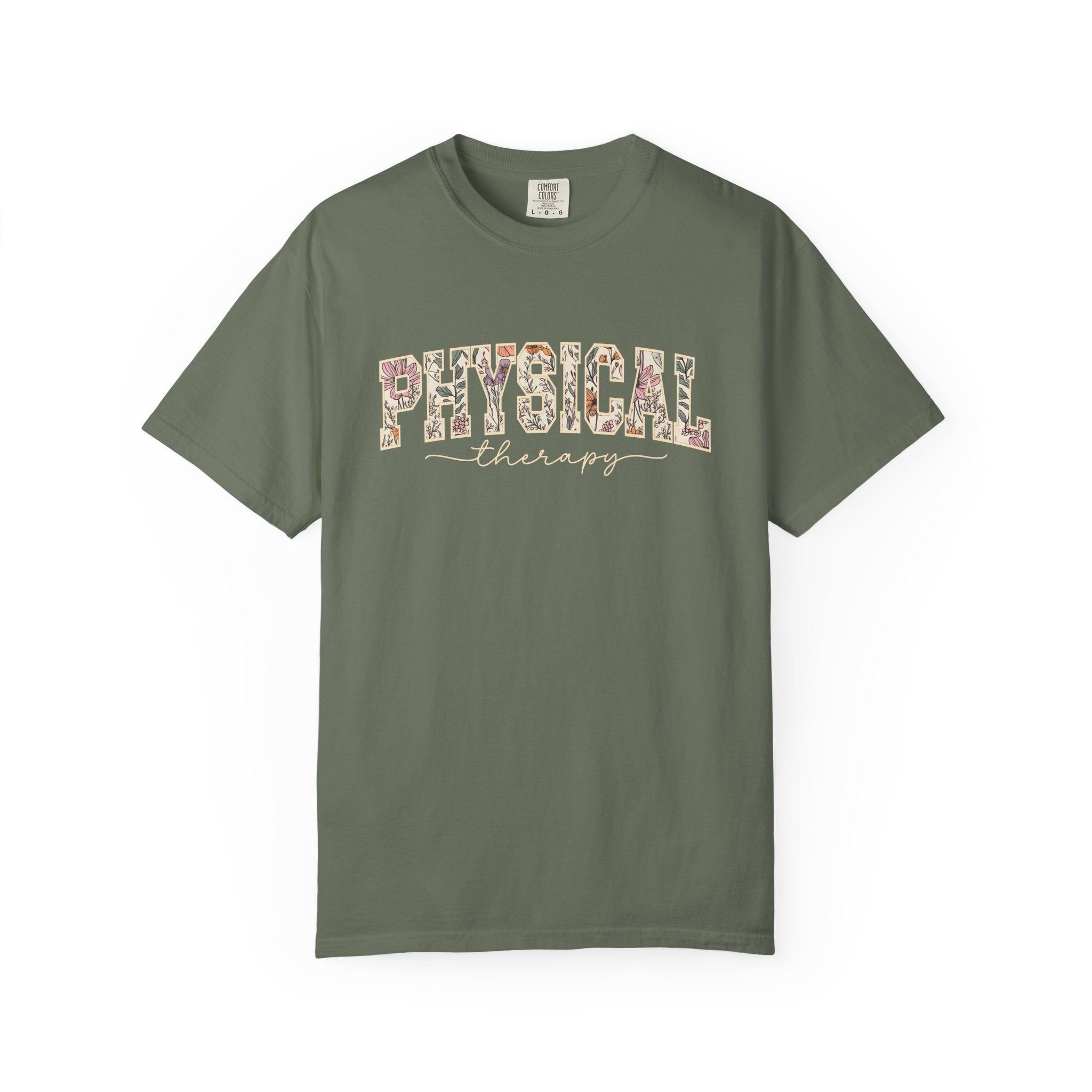 Physical Therapy Floral Shirt