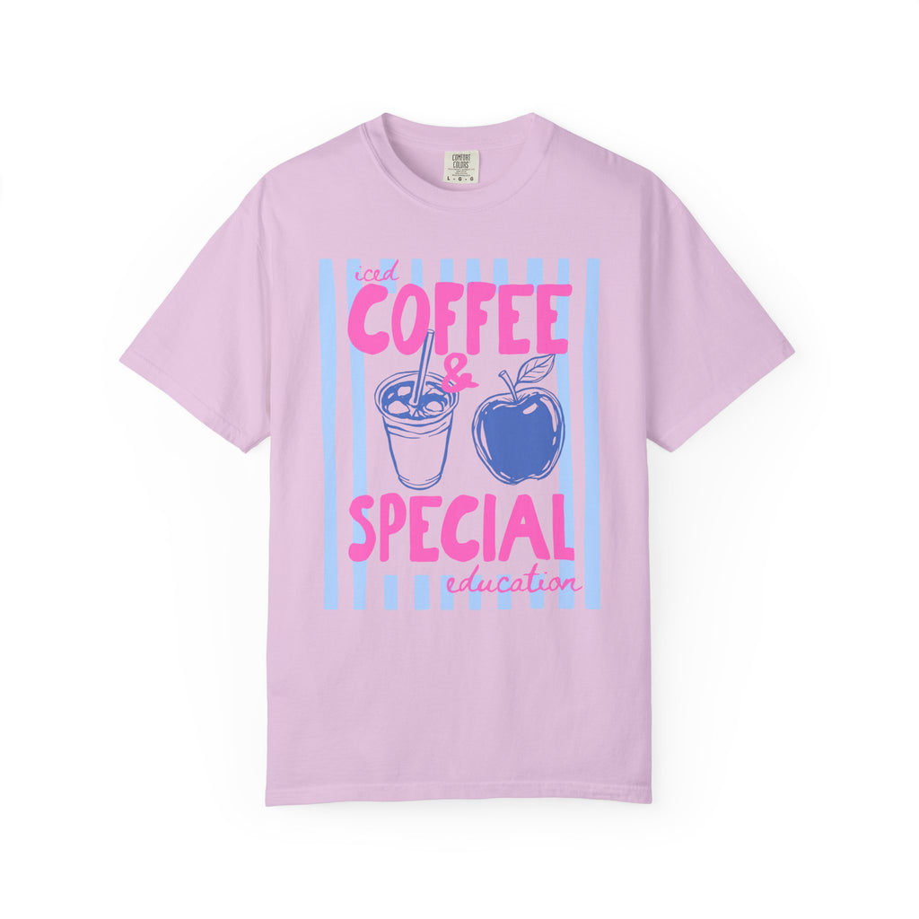 Iced Coffee and Special Education Striped