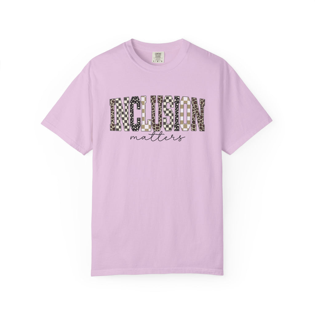 Inclusion Matters Patterned Letters