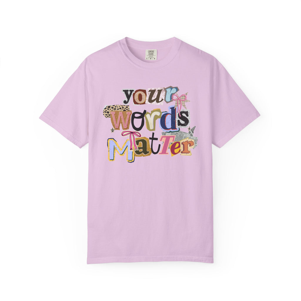 Your Words Matter Scrapbook Letters