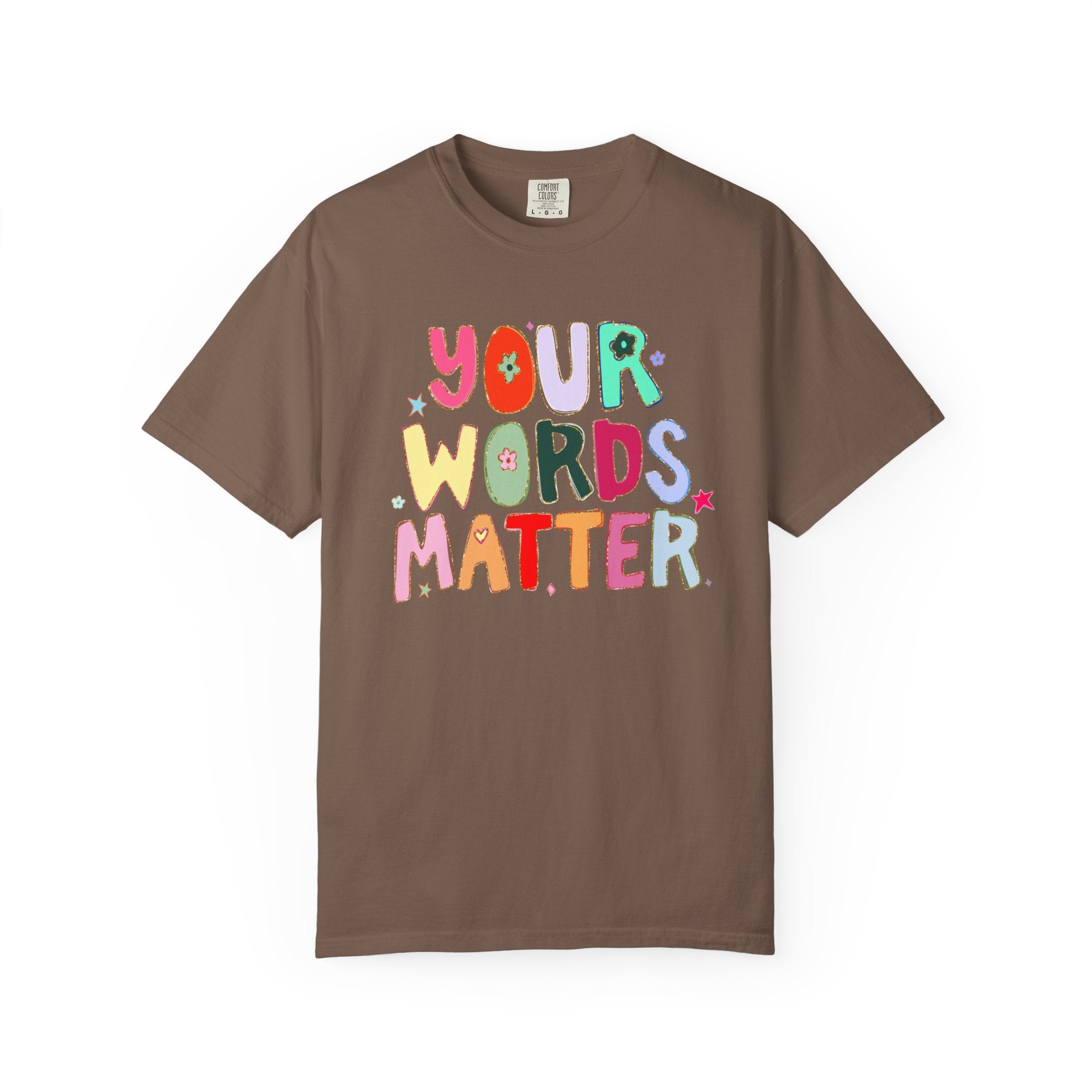 Your Words Matter Hand Drawn