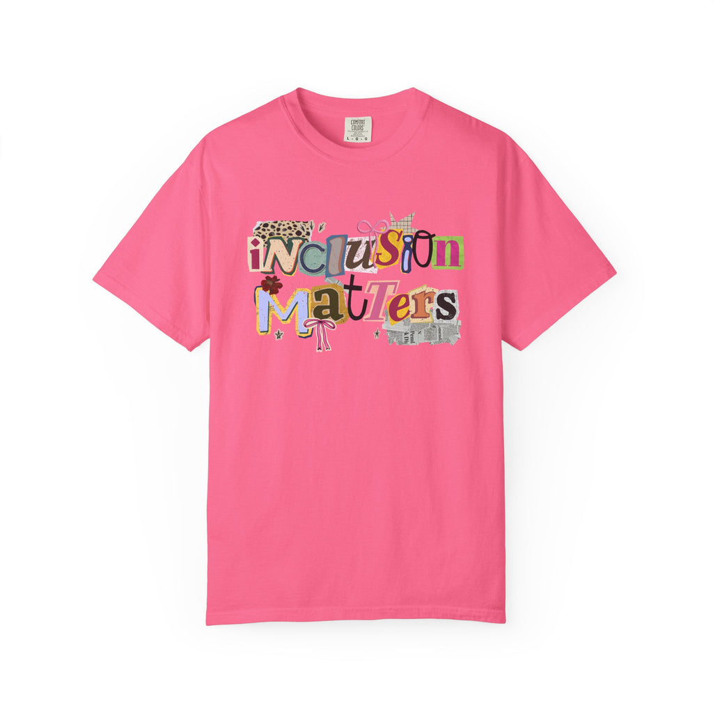 Inclusion Matters Scrapbook Letters
