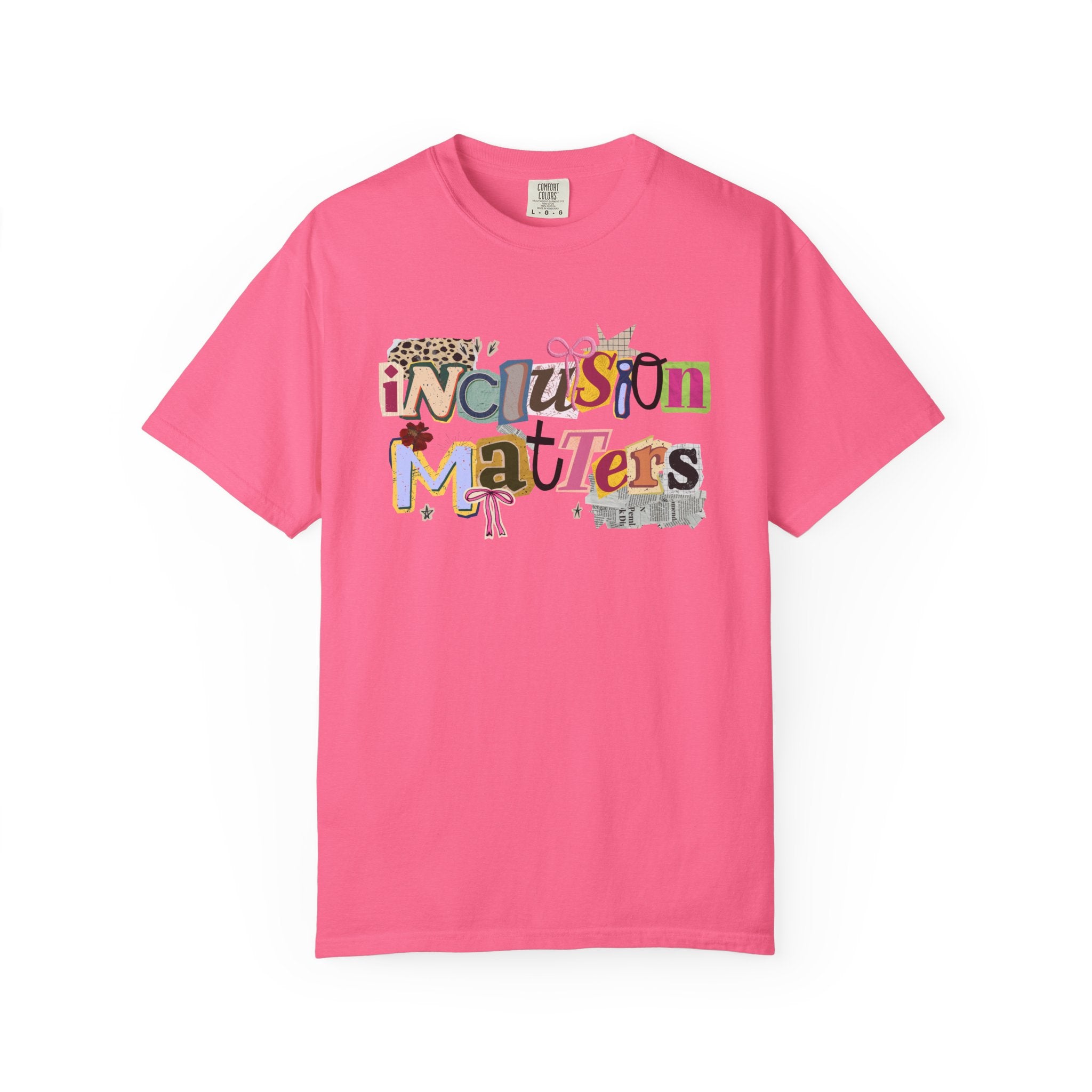 Inclusion Matters Scrapbook Letters