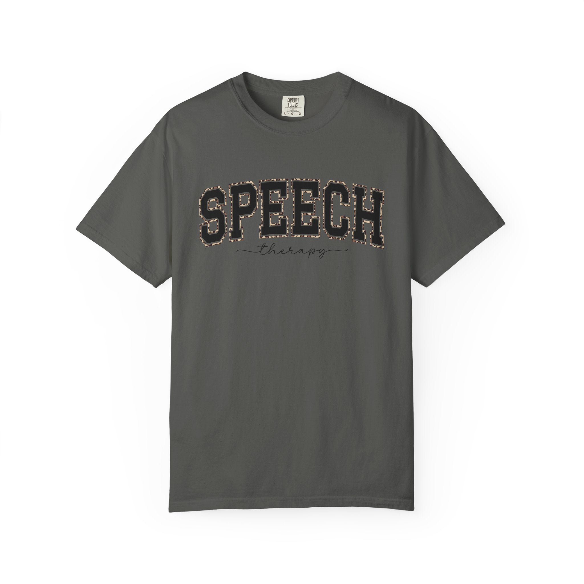 Leopard Outline Speech Therapy Varsity