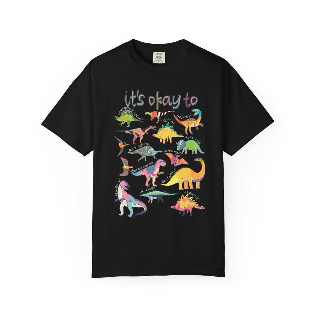 Dinosaur It's Okay To Shirt