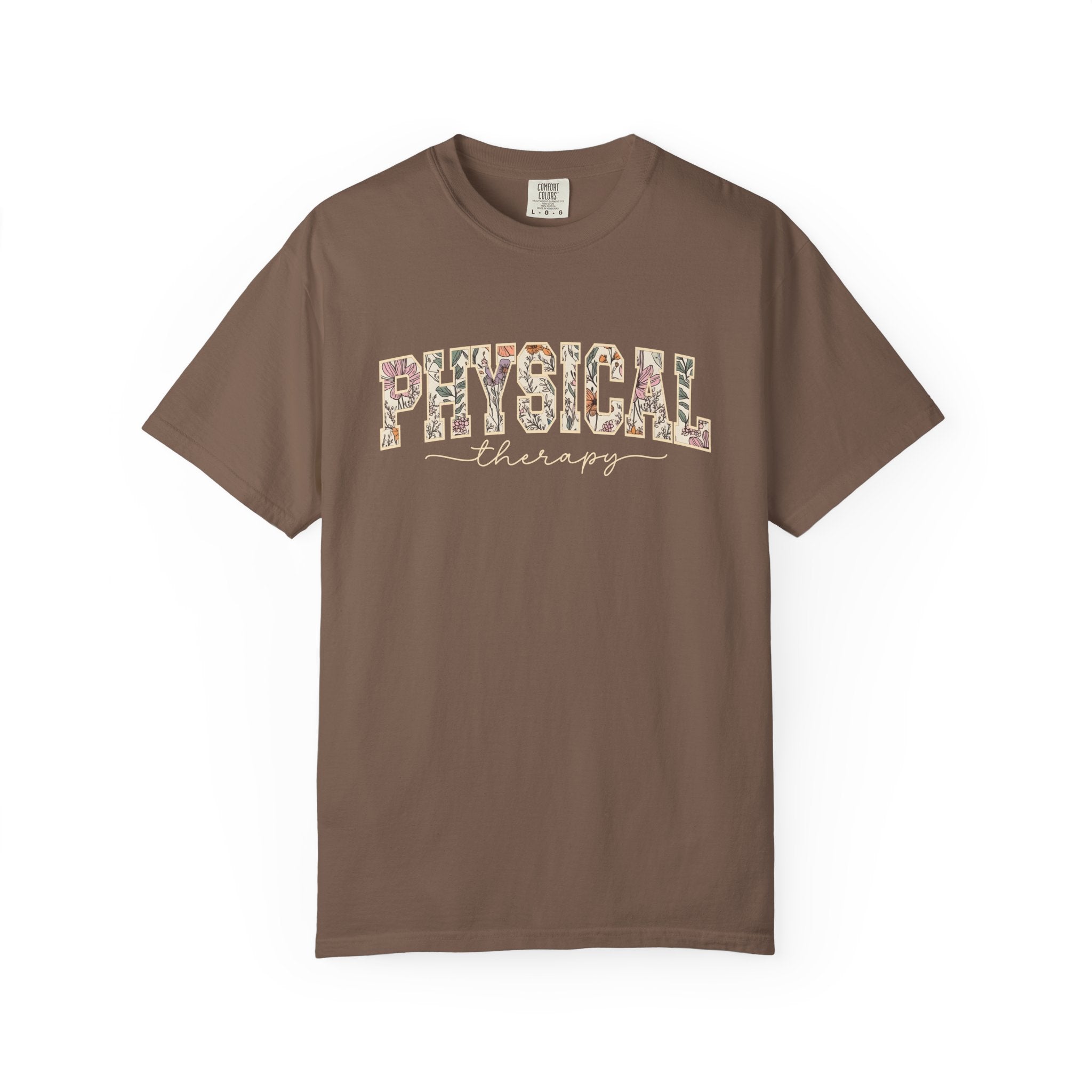 Physical Therapy Floral Shirt