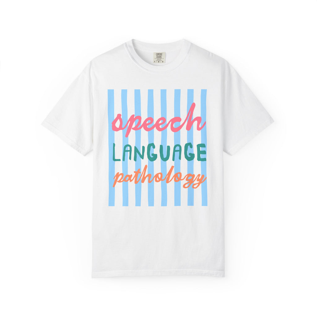 Speech Language Pathology Striped