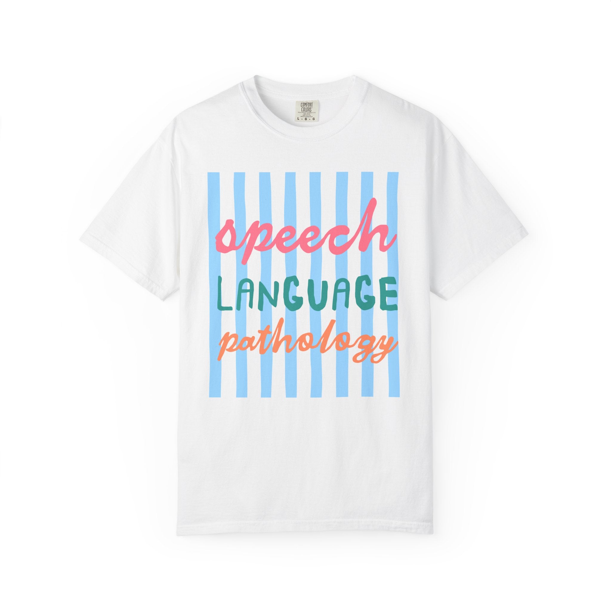 Speech Language Pathology Striped