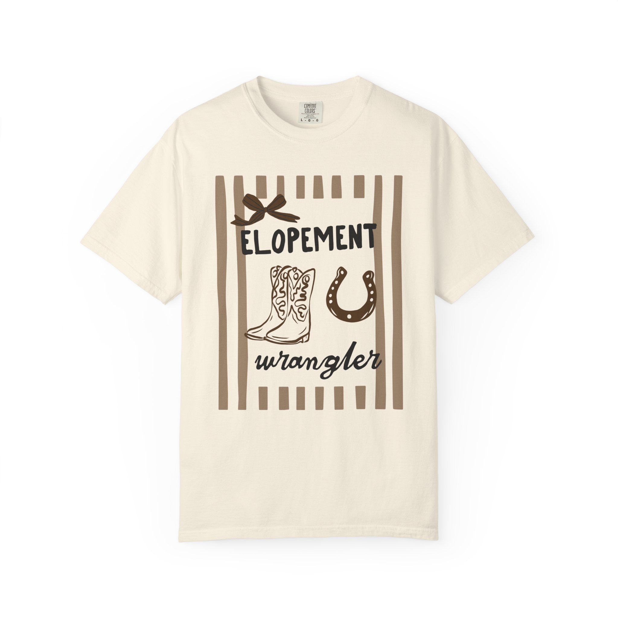 Elopement Wrangler Striped Bow