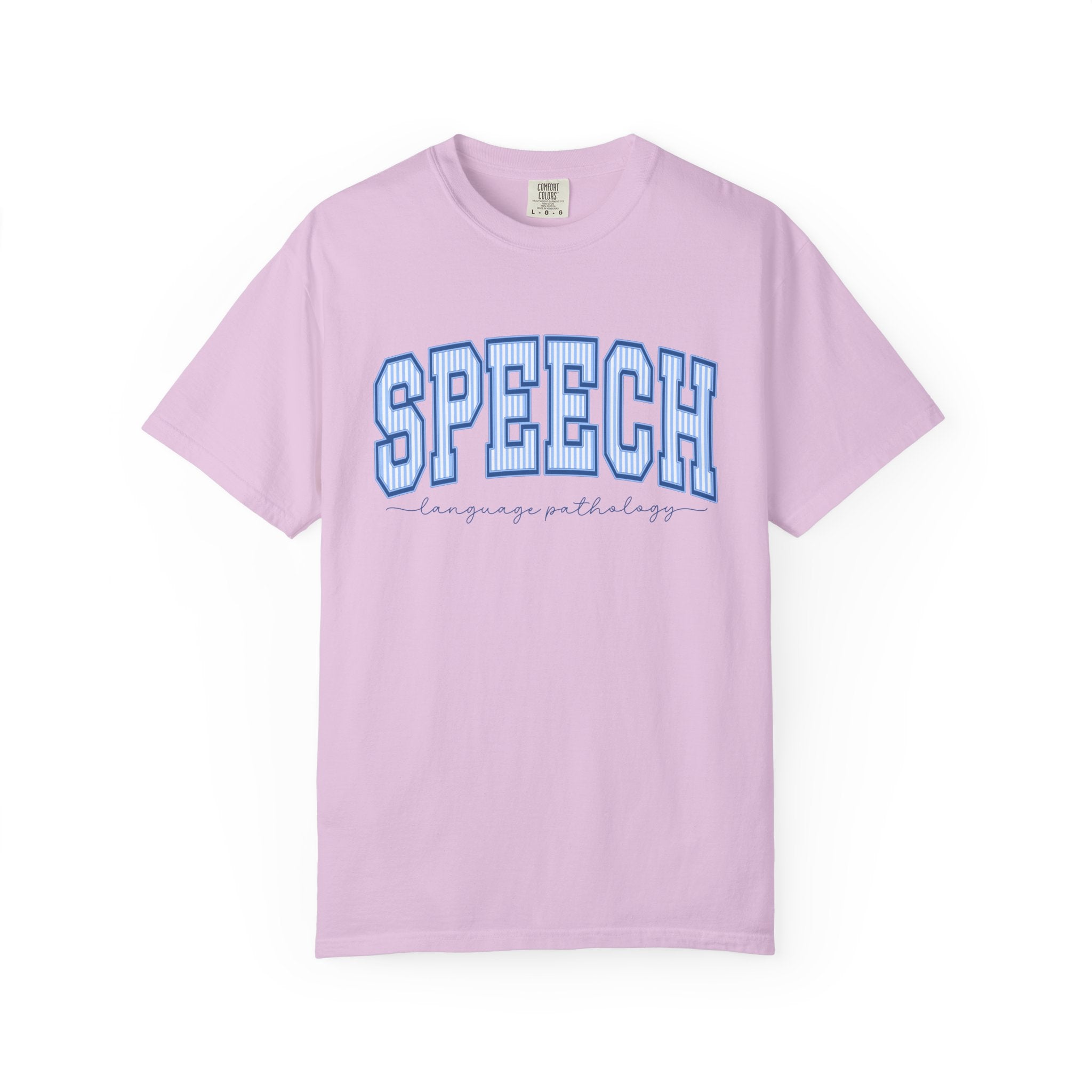 Seersucker Speech Therapy Shirt