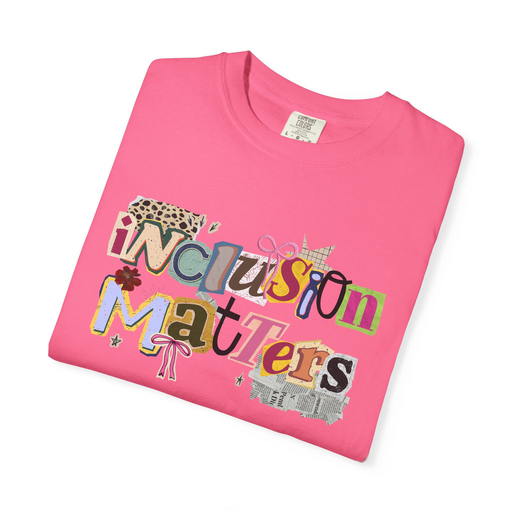 Inclusion Matters Scrapbook Letters