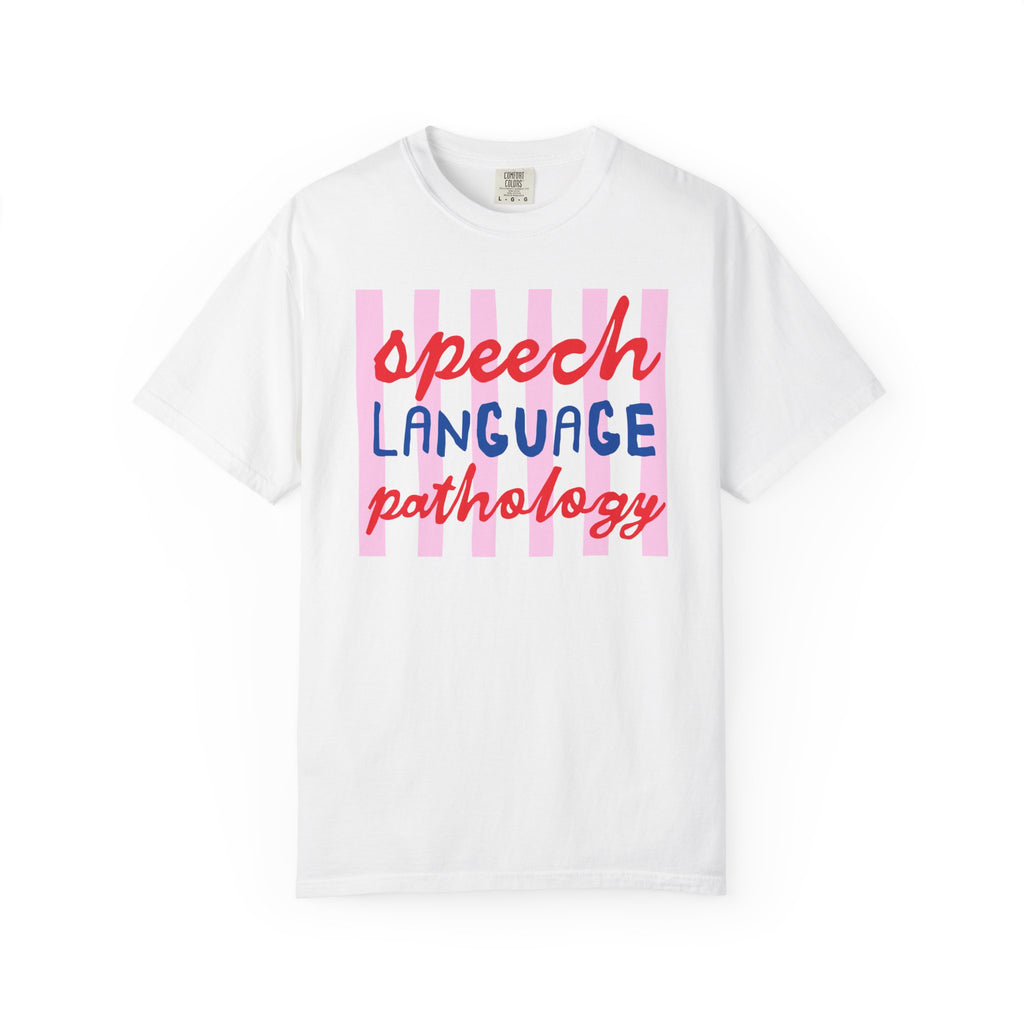 Speech Language Pathology Striped