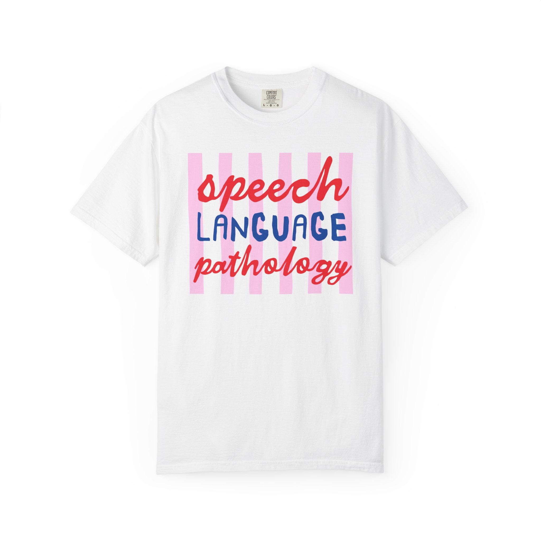 Speech Language Pathology Striped