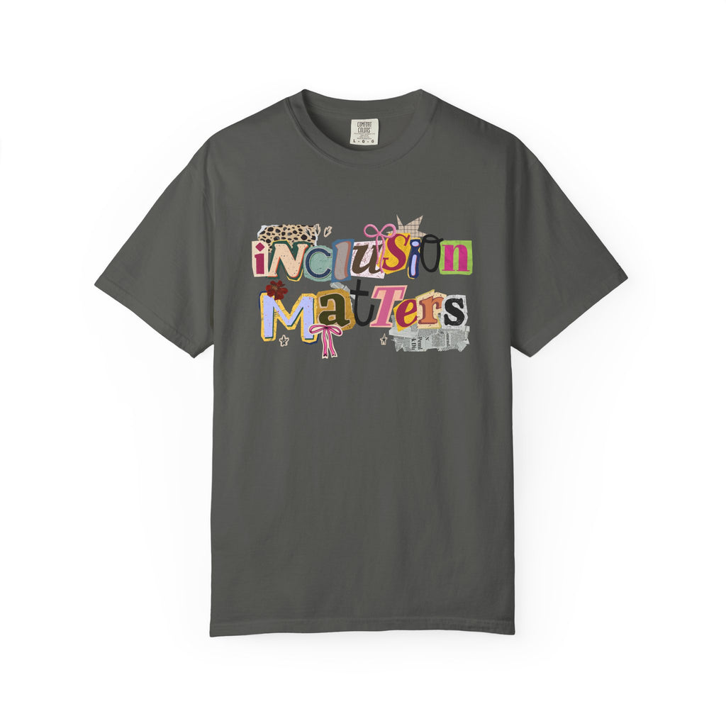 Inclusion Matters Scrapbook Letters
