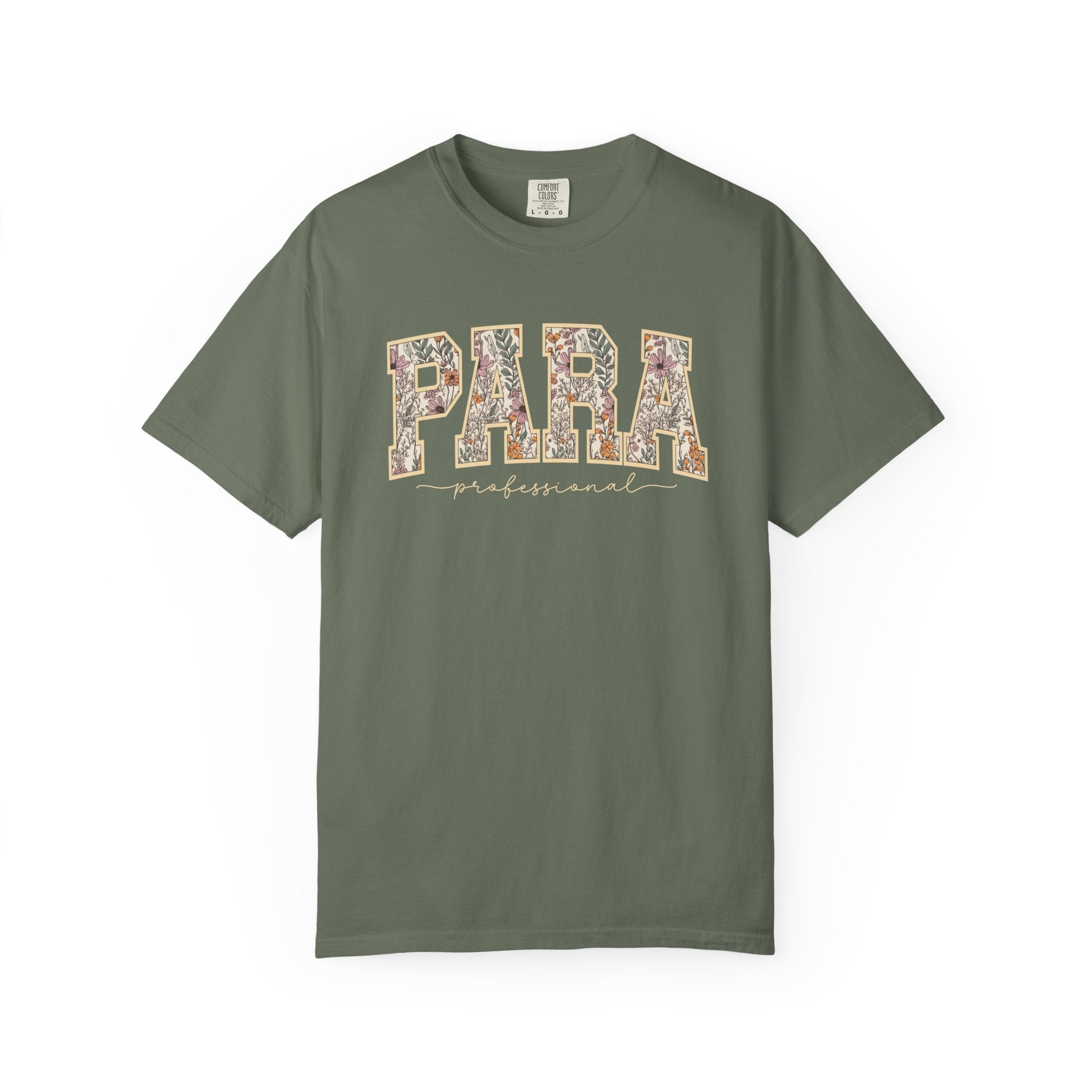 Paraprofessional Floral Shirt