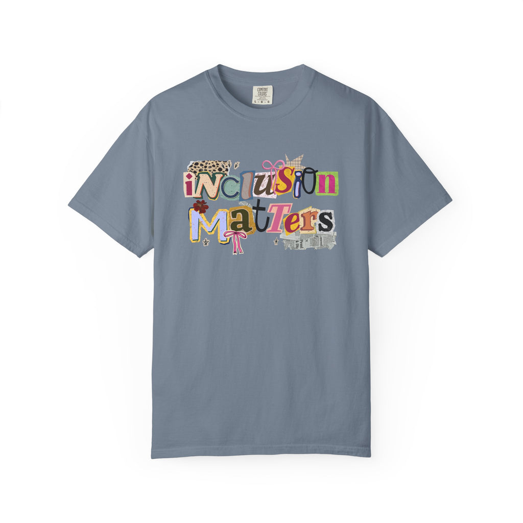 Inclusion Matters Scrapbook Shirt