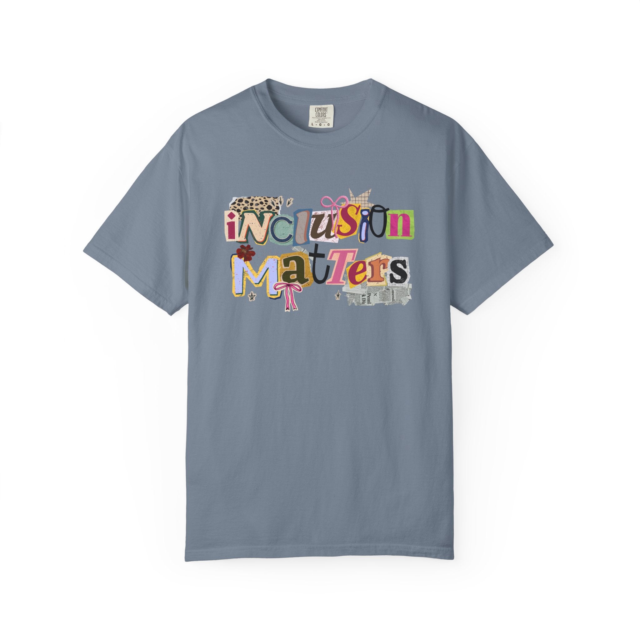 Inclusion Matters Scrapbook Shirt