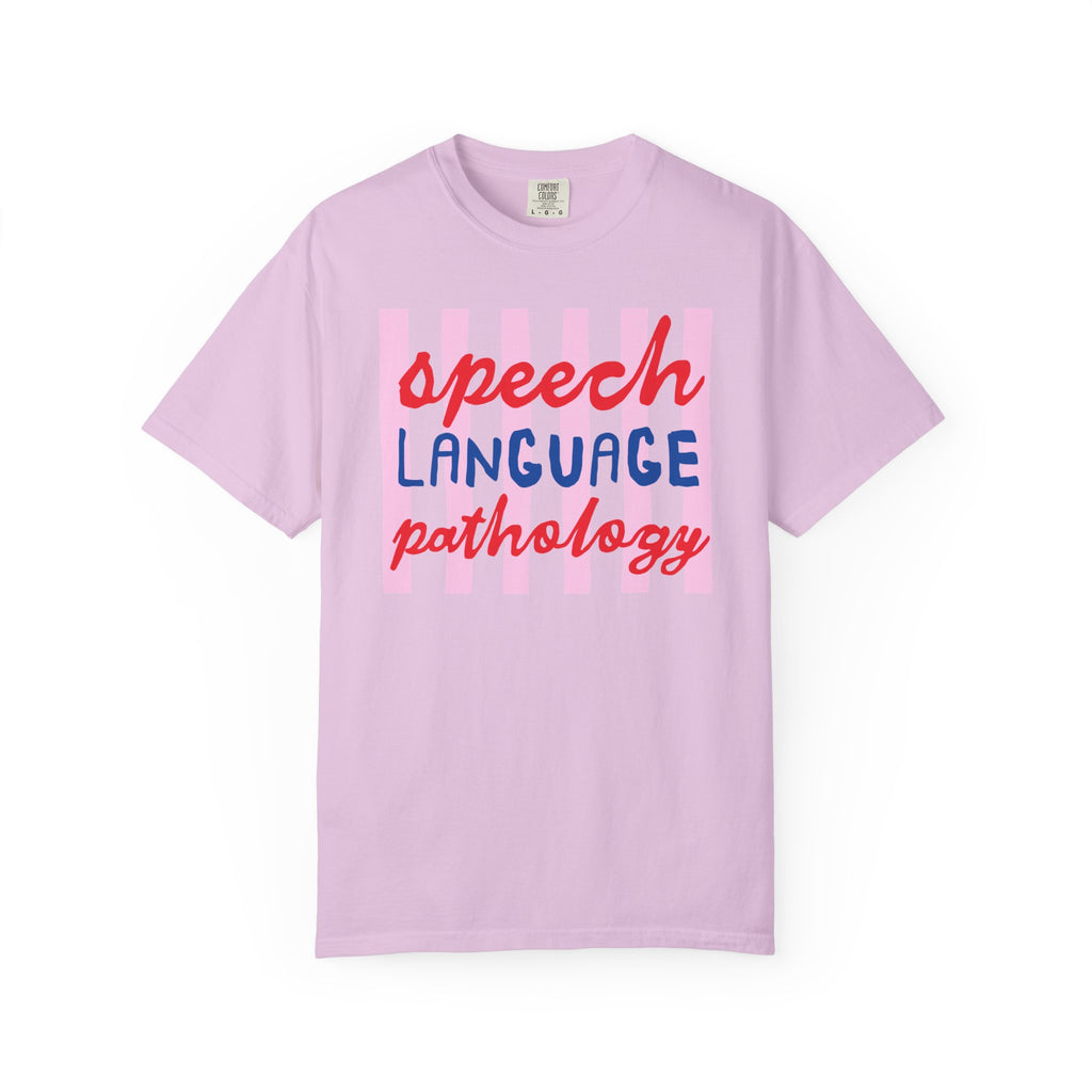 Speech Language Pathology Striped