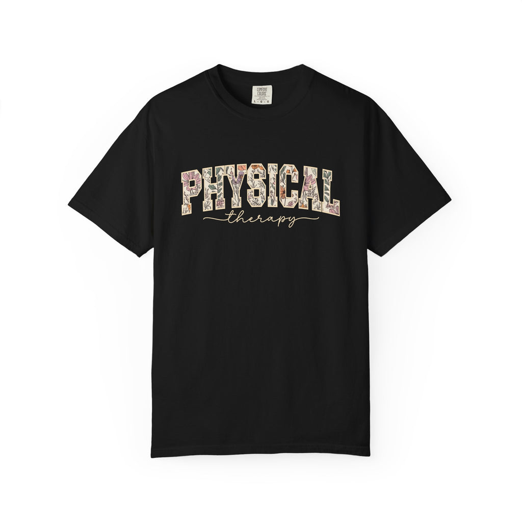 Physical Therapy Floral Shirt