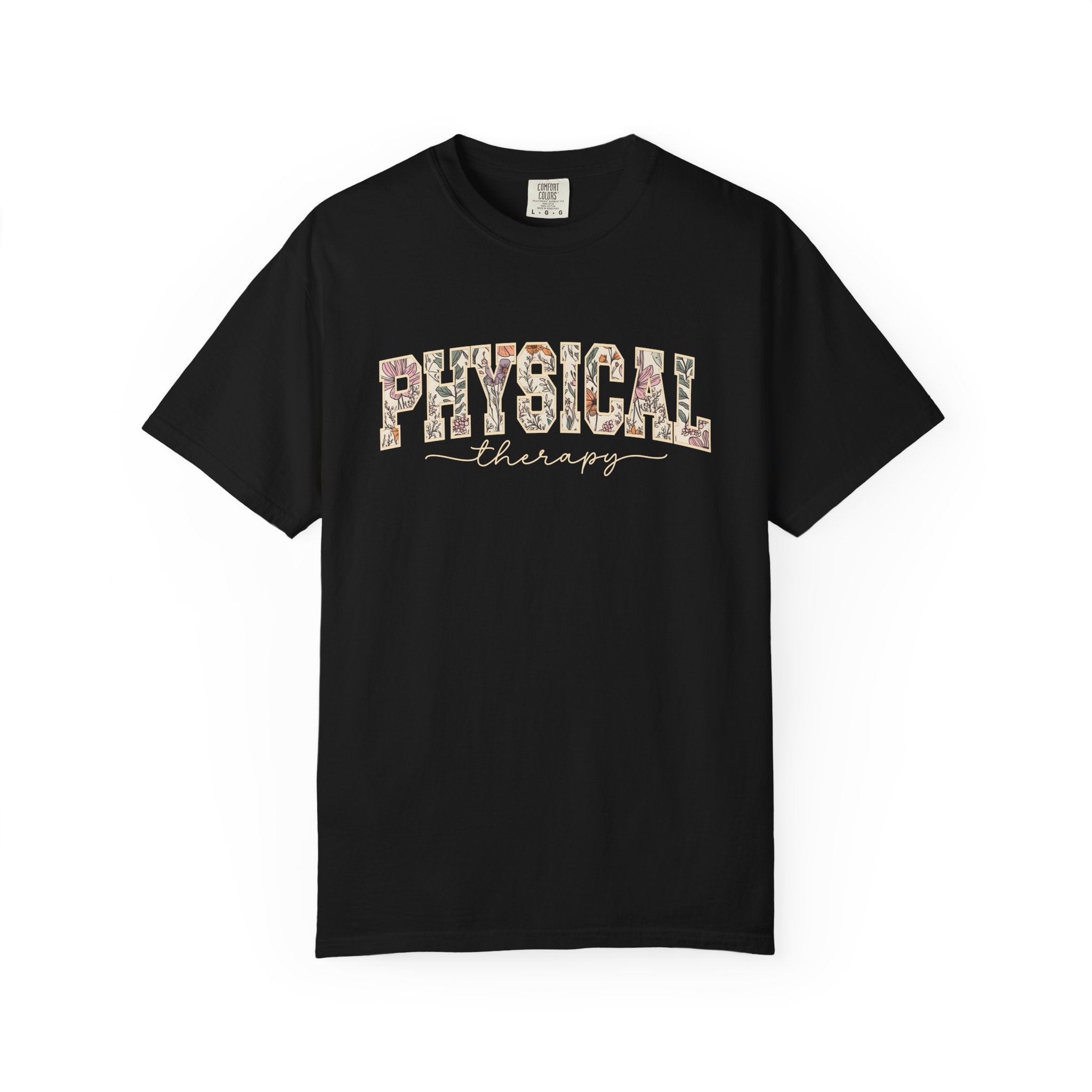 Physical Therapy Floral Shirt