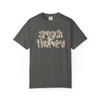 Floral Speech Letters Shirt