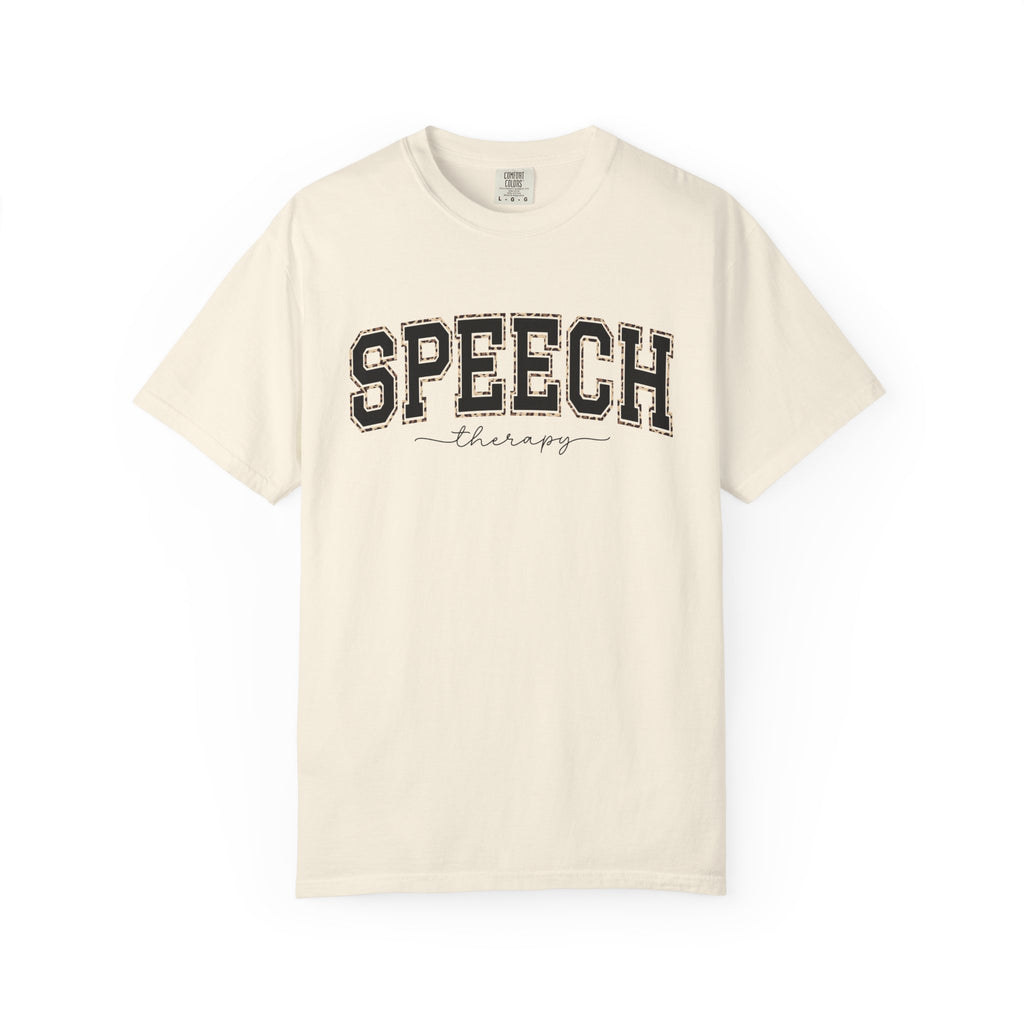 Leopard Outline Speech Therapy Varsity