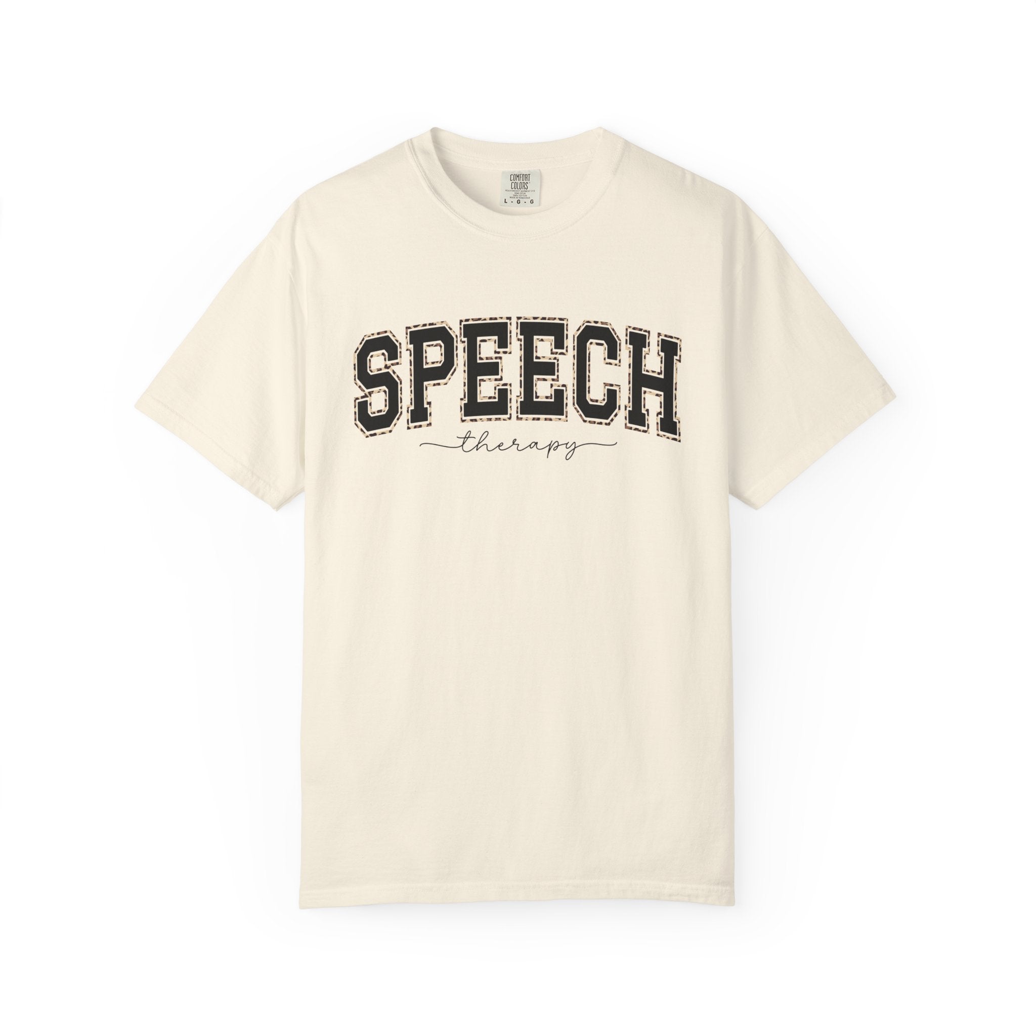 Leopard Outline Speech Therapy Varsity