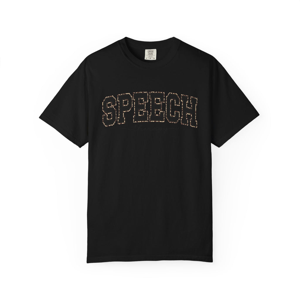 Leopard Outline Speech Therapy Varsity
