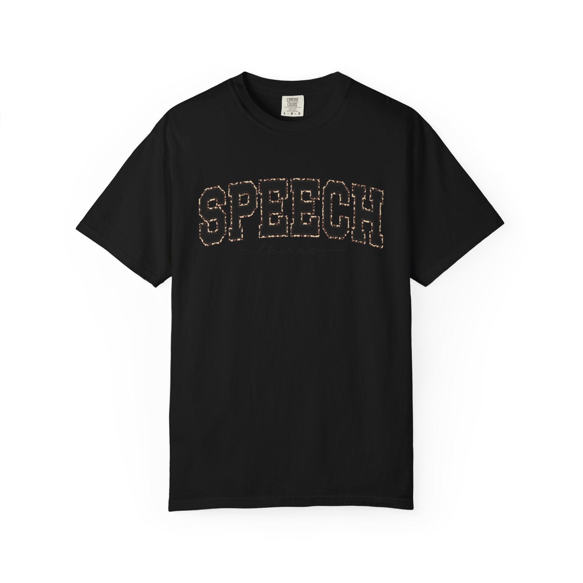 Leopard Outline Speech Therapy Varsity