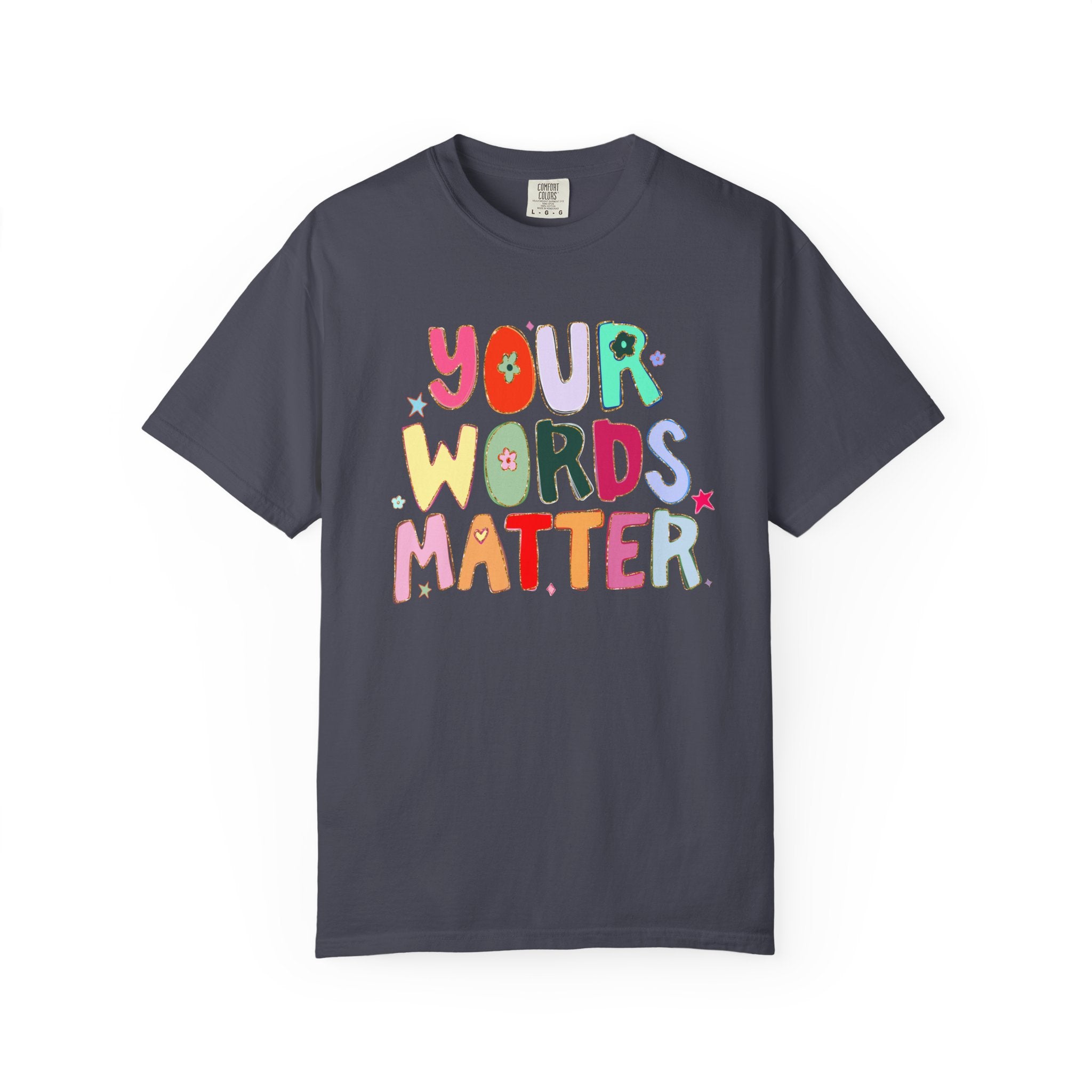 Your Words Matter Hand Drawn
