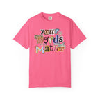 Your Words Matter Scrapbook Letters