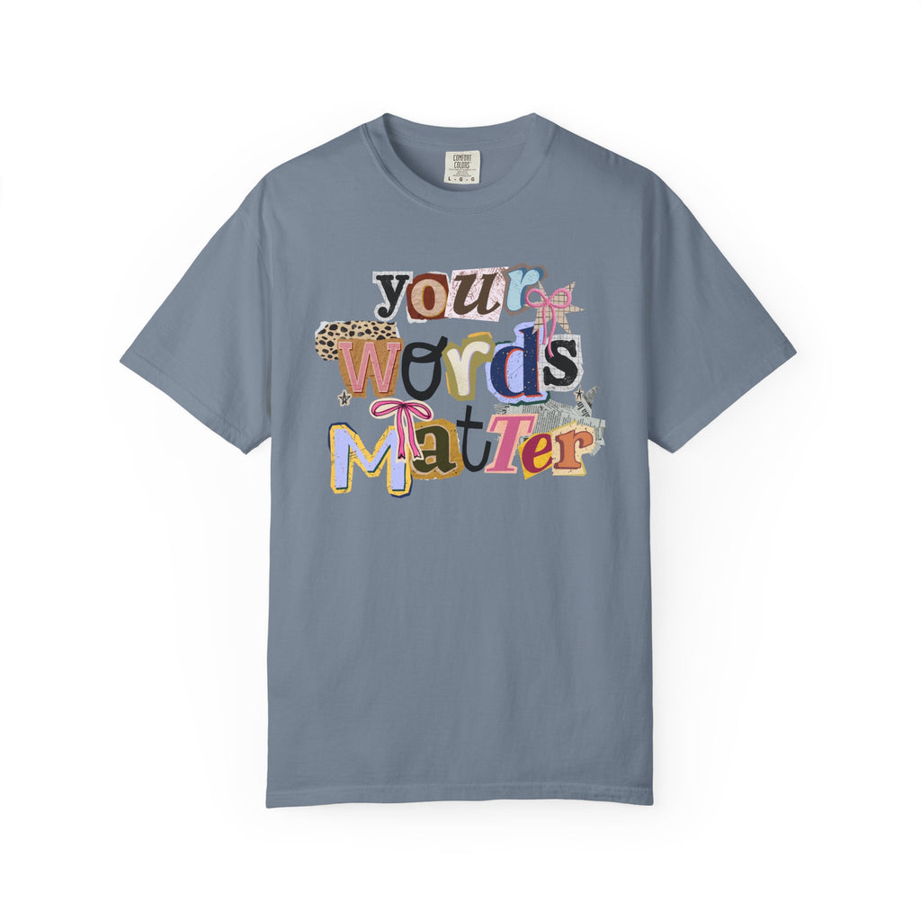 Your Words Matter Scrapbook Letters