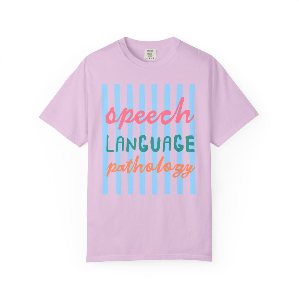 Speech Language Pathology Striped