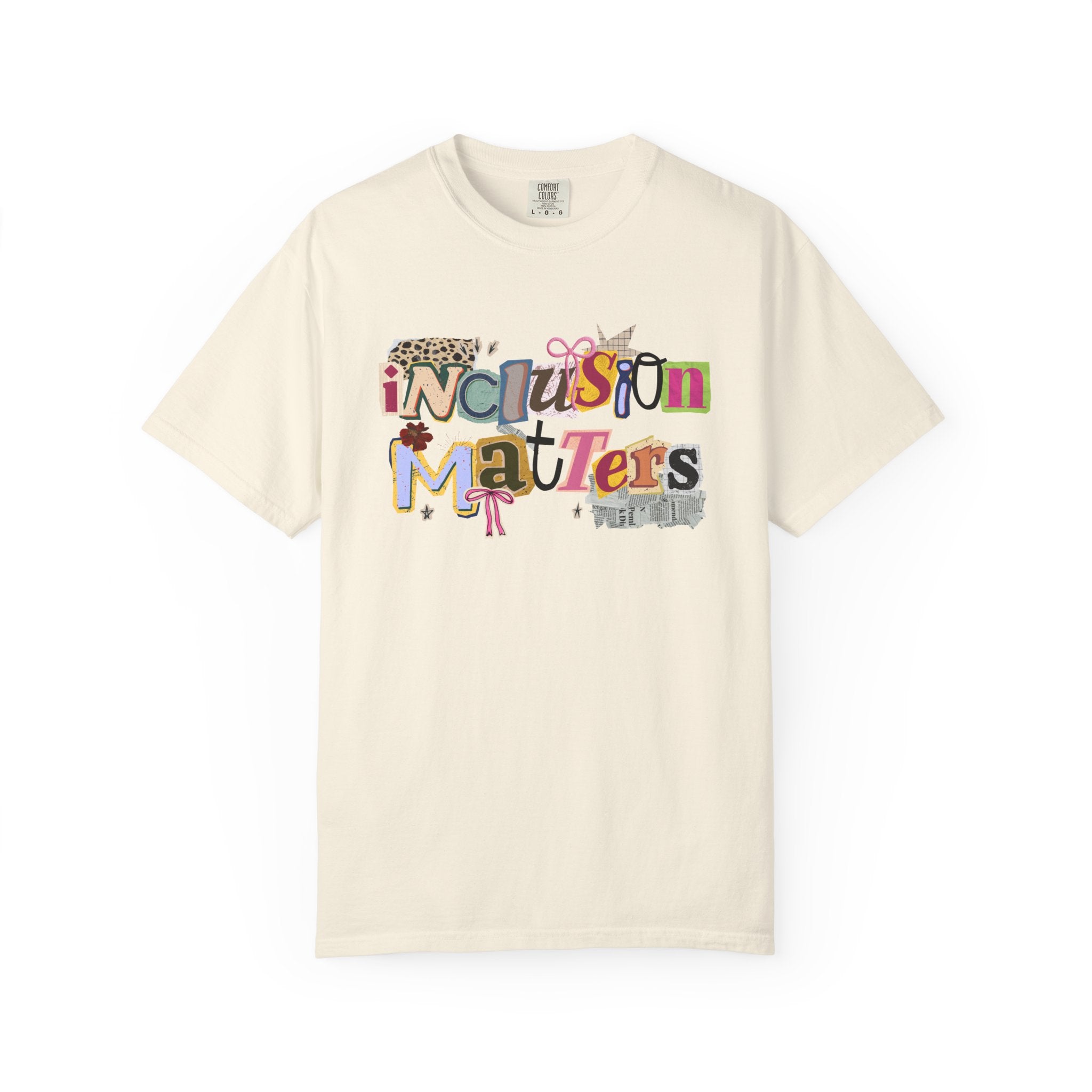 Inclusion Matters Scrapbook Letters
