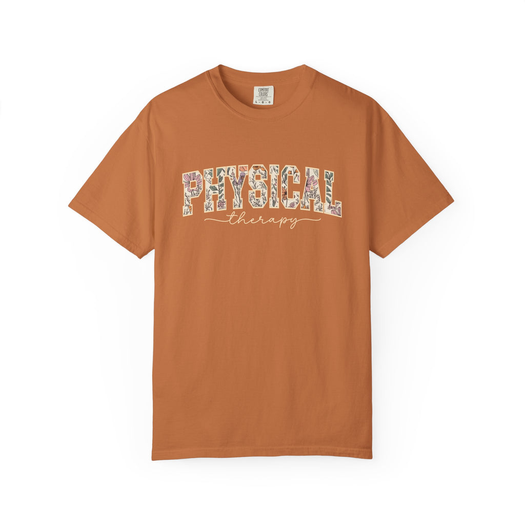 Physical Therapy Floral Shirt