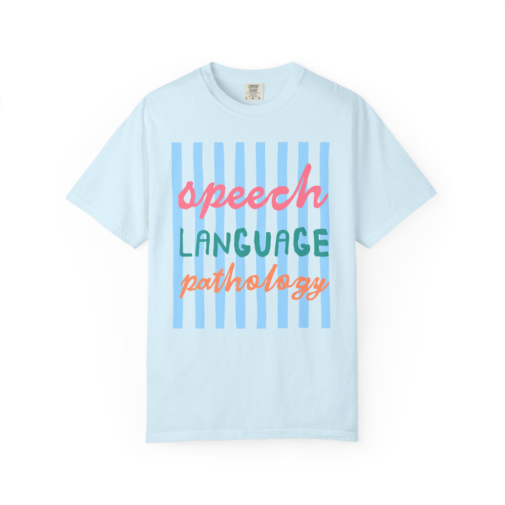 Speech Language Pathology Striped