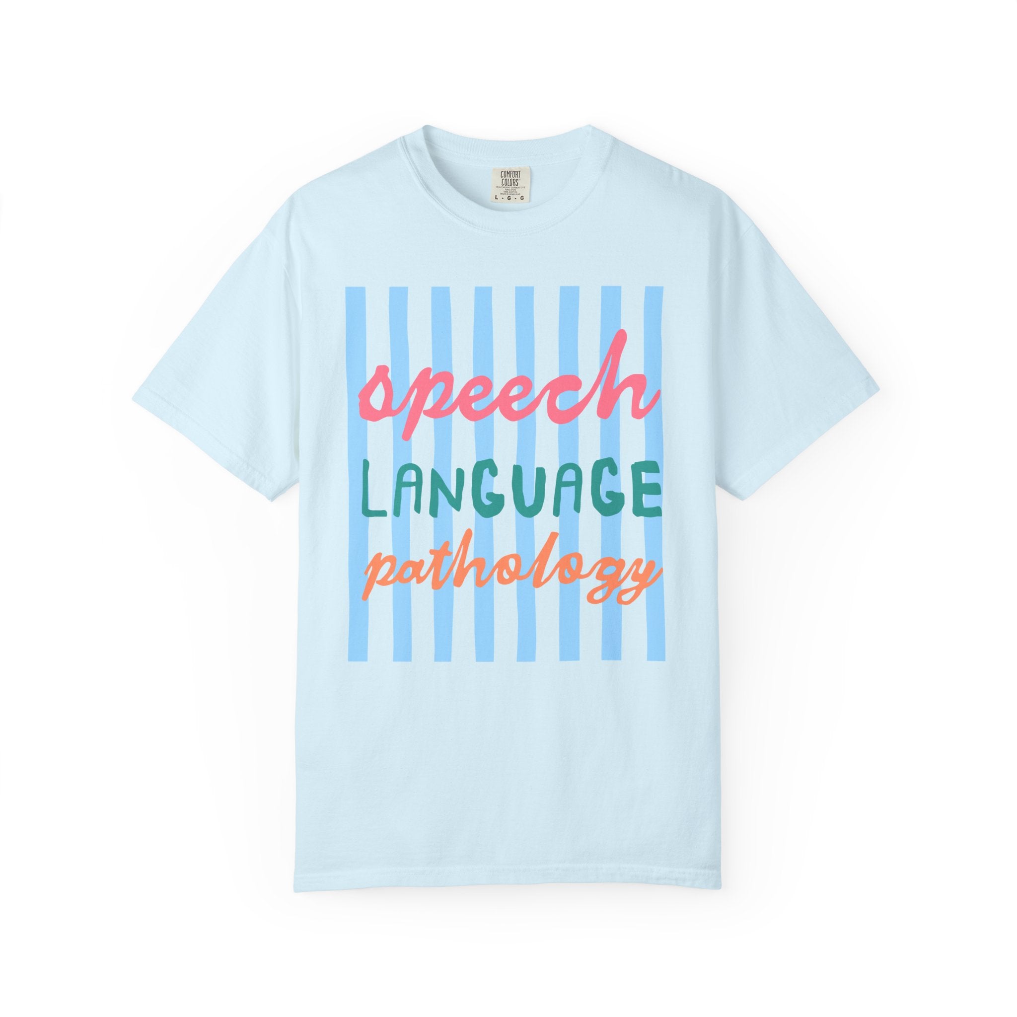 Speech Language Pathology Striped