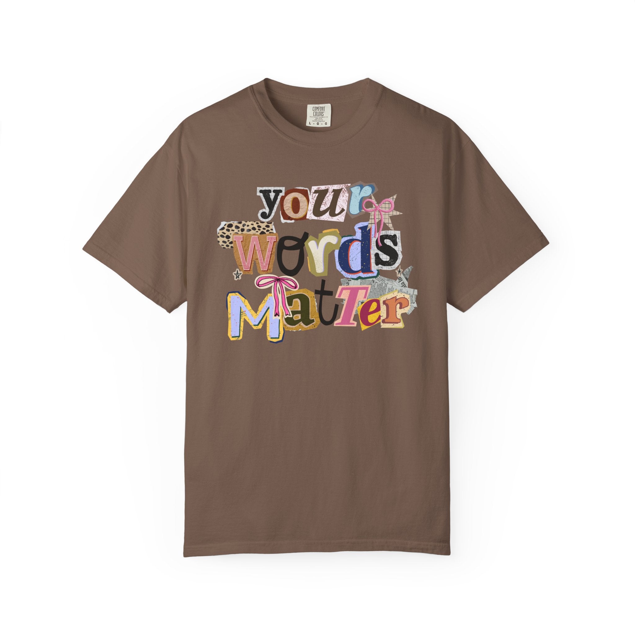 Your Words Matter Scrapbook Letters