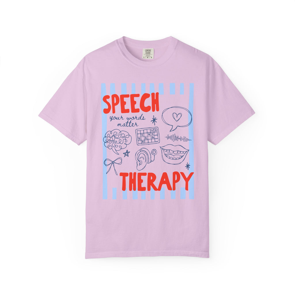 Speech Therapy Striped